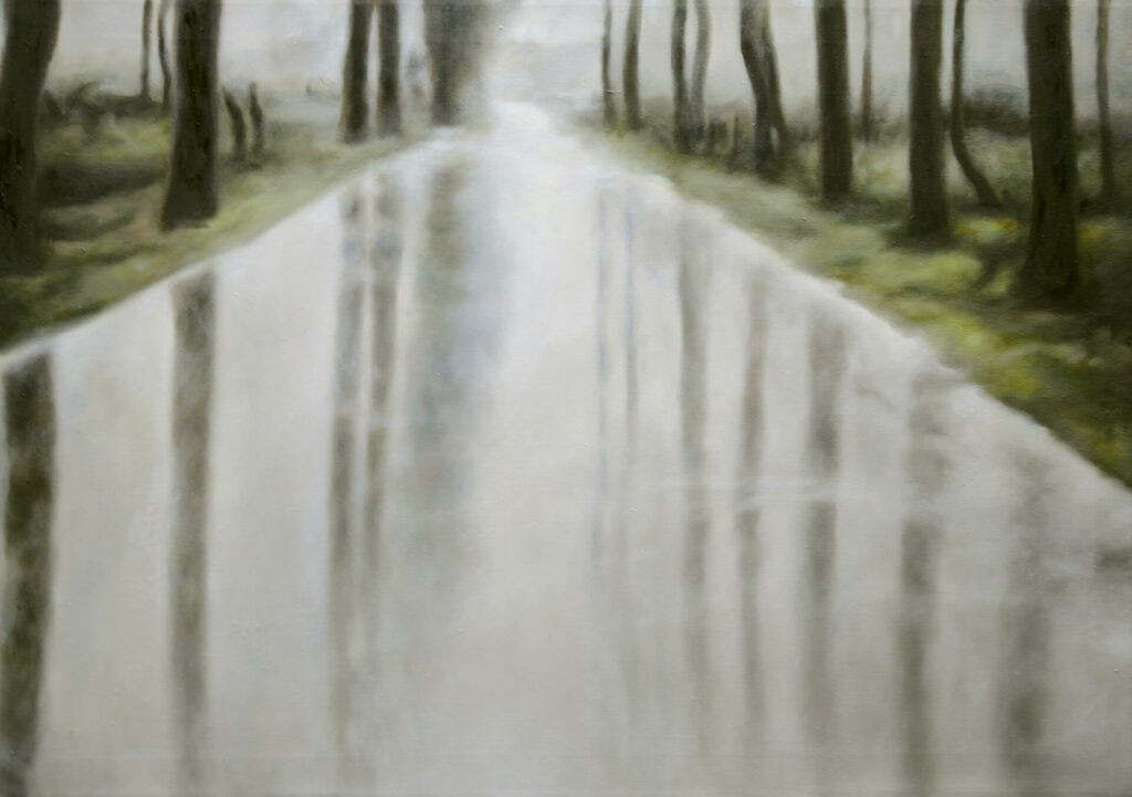 Allee `84, 10.21, 70x100cm