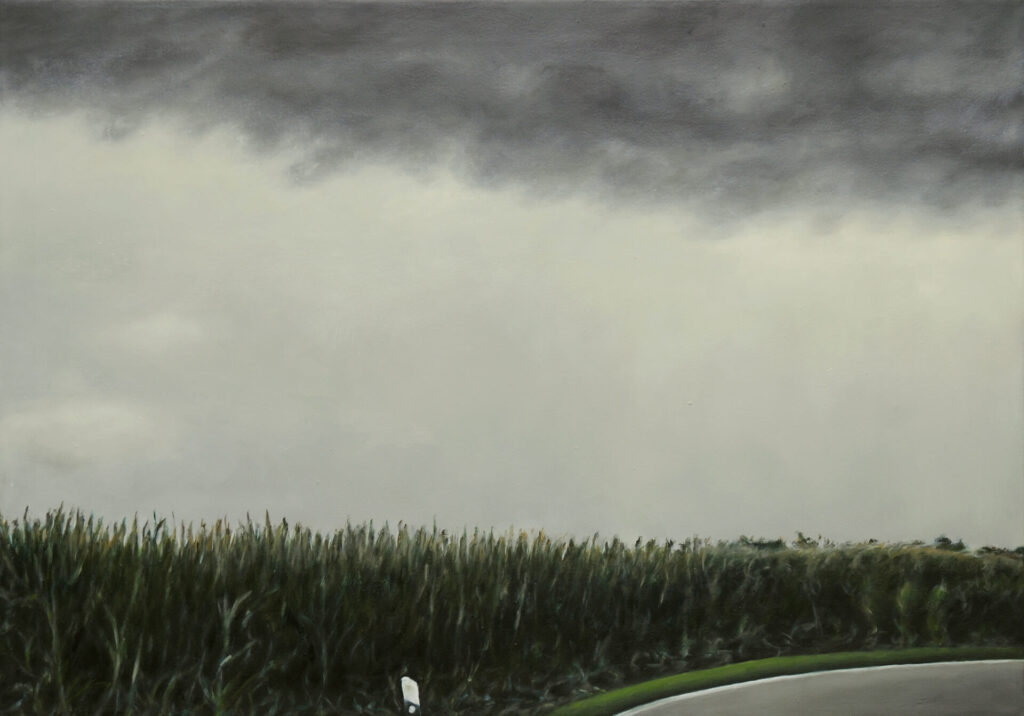 Spannungsaufbau,10.2025,70x100cm