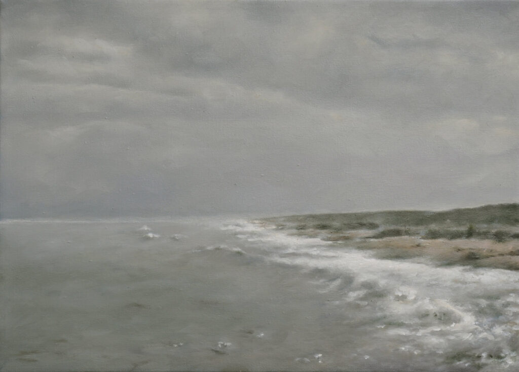 Strand vor Tarifa,9.2025,38x53cm