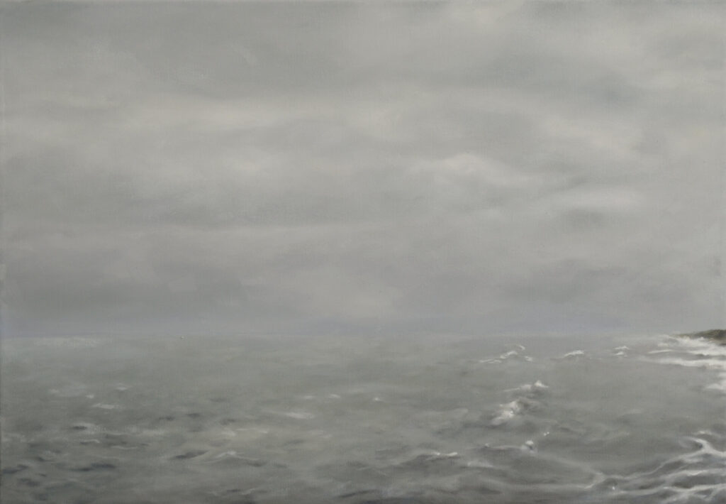 ganz am Rand,6.2025,70x100cm